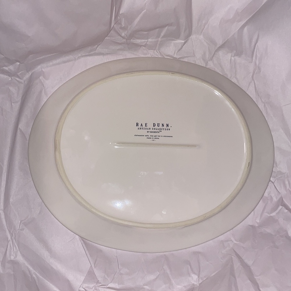 Rae Dunn Plate - Picture 2 of 2